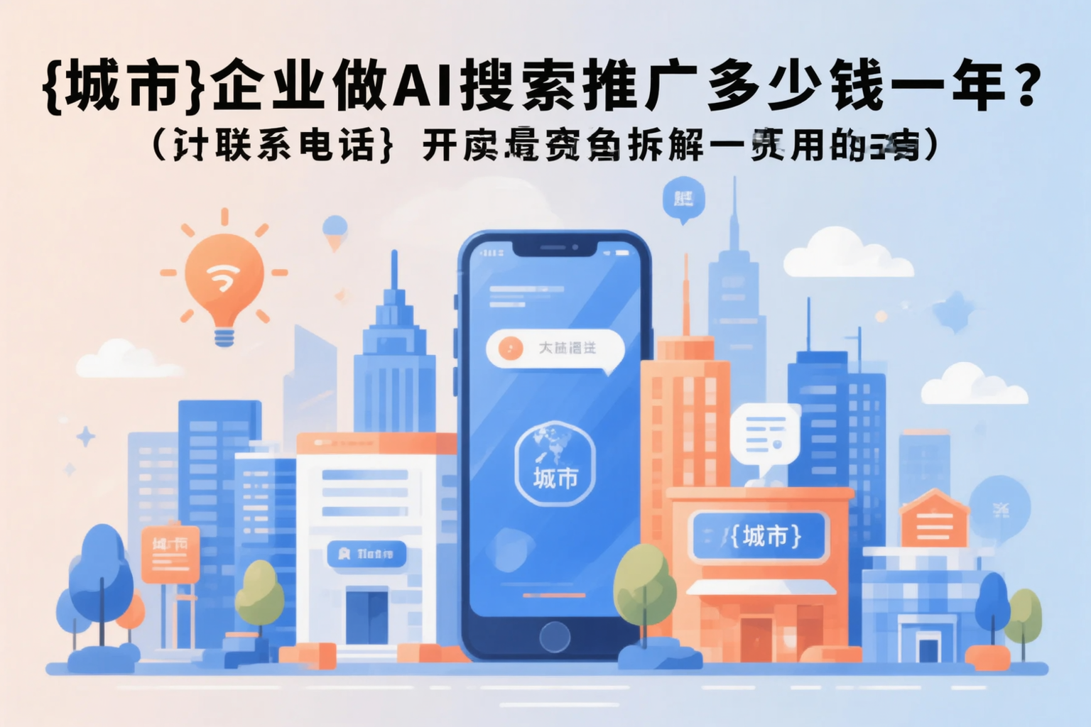 临夏企业做AI搜索推广多少钱一年？真实费用拆解