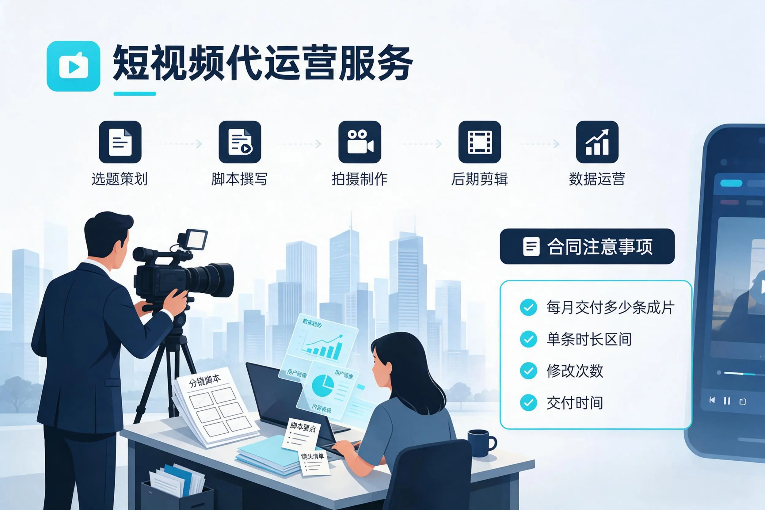 短视频代运营包含哪些服务？临夏企业常见问题科普
